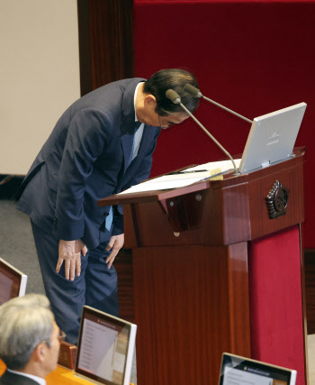 한총리 "비상계엄 선포, 3일 저녁 대통령실 도착 이후 인지"