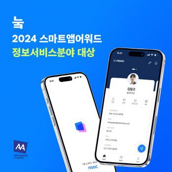 잡코리아 눜, ‘스마트앱어워드 2024’ 정보서비스분야 대상 수상