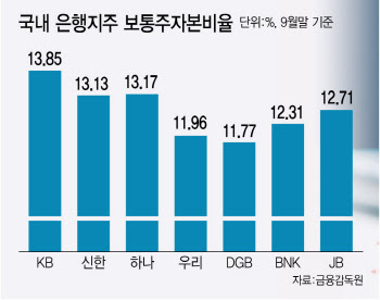 탄핵 정국에…당국, 은행 '추가자본 적립' 유예 만지작