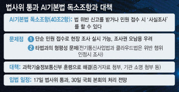  AI기본법 '신고만으로 조사' 독소조항, 훈령으로 해결…30일 본회의 통과