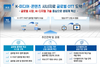 과기정통부 "K-OTT 글로벌 이용자, 2년내 월 1억명으로 확대"