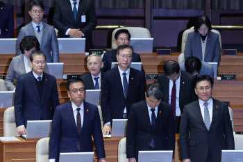 공조본, ‘계엄 국무회의’  한덕수 등 국무위원 1차 조사 마무리