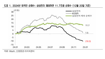 "외국인, 올해 삼성전자 빼면 韓 증시서 12조 순매수"