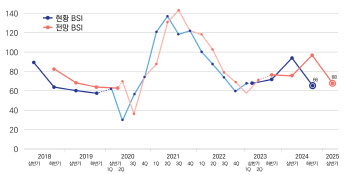 회계정책연구원 "올 하반기 BSI 66으로 급락…내년 상반기도 부정적"