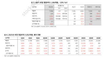 LG디스플레이, 내년 OLED 실적 개선 전망 속 목표가↓-KB