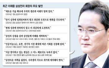 "삼성 제 역할 다하고 있나"…절박한 위기감 드러낸 이재용(종합)