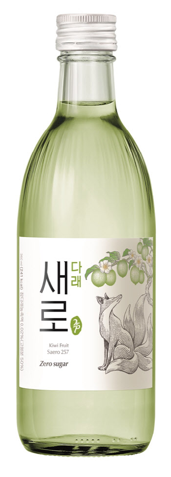 롯데칠성, 새콤달달한 제로 슈거 소주 ‘새로 다래’ 출시