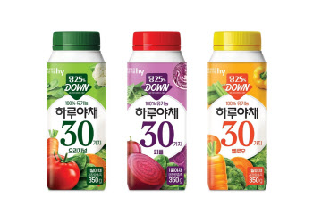 hy, ‘하루야채’ 출시 20주년…당 함량 줄인 신제품 출시