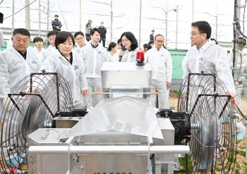 사과꽃 필 무렵부터…‘금사과 대란’ 방어전에 최상목·송미령 출동