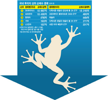 폭락장에 간 큰 개미들 몰려간 곳은…SK하이닉스·테슬라