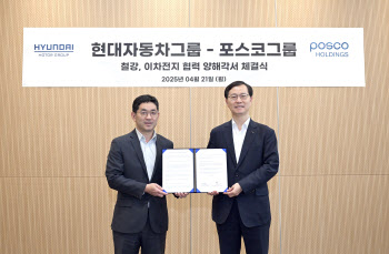 현대차-포스코, 철강·이차전지 손잡고 관세 파고 넘는다