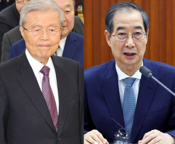 김종인 “한덕수, 대통령 꿈도 꾸지 말아야…한동훈만이 민주당 이길 후보”