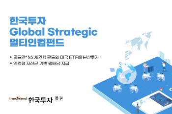 ‘한국투자 글로벌 멀티인컴 펀드’ 1500억원 모집 흥행몰이