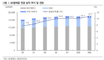 SK텔레콤, 보안 사고 악재로 연간 실적 하향…목표가↓-IBK
