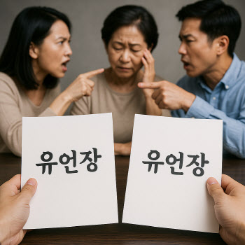 두 개의 유언장, 누가 아버지의 상가를 받나요?