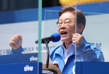 ‘정치 재기의 땅’ 인천서…이재명, 수도권 대세론 굳히기