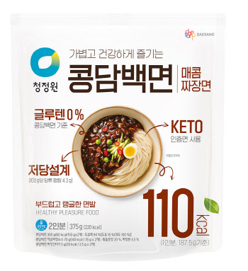 대상 청정원, ‘콩담백면 매콤짜장면’ 출시…“대체면 라인업 확대”