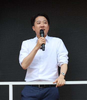 이준석 긴급기자회견…"후보 단일화 없다, 패배시 金 책임져야"(상보)