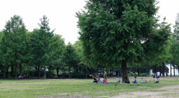 서울숲 산책로에 갑자기 방화를…러시아 남녀, 긴급체포