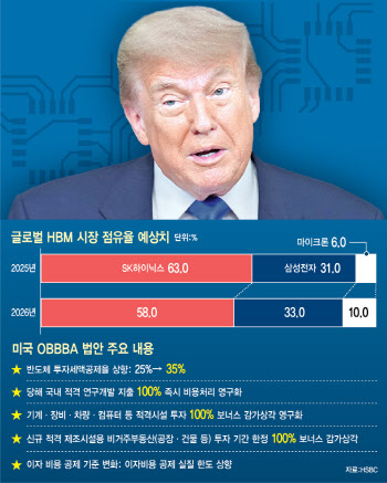'팀 USA' 밀어주는 트럼프…韓 HBM 관세 타깃 될라