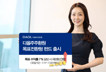 다올자산운용, ‘다올주주환원 목표전환형 펀드’ 출시…목표 수익률 7%