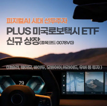 한화운용, ‘PLUS 미국로보택시 ETF’ 출시…“피지컬AI 시대 이끈다”