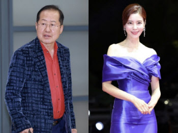 “청산가리 먹겠다던 ‘개념 연예인’ 어디?” 홍준표, 여배우 저격