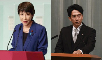 자민당 차기 총재 D-25…‘극우’ 다카이치vs ‘젊은피’ 고이즈미