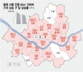 직주근접 판교, 한강뷰 마성강…저평가에 교통호재 은평·광진도 눈길