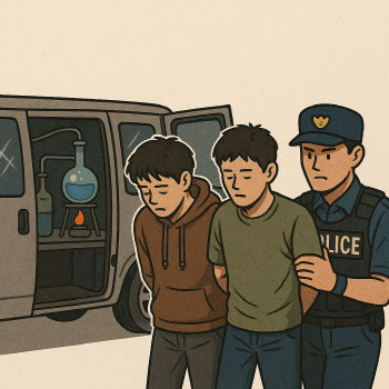 “‘미드’ 보고 배웠다”…차량 개조해 필로폰 만든 남성 2명 검찰 송치