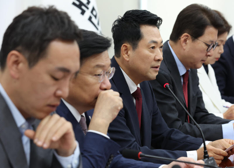[포토]모두발언하는 장동혁 대표 (사진 = 이데일리 노진환 기자)