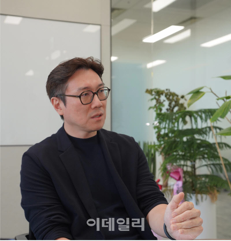 이진우 메리츠증권 리서치센터장이 23일 서울 여의도 메리츠증권 본점에서 이데일리와 인터뷰하고 있다. (사진=메리츠증권)