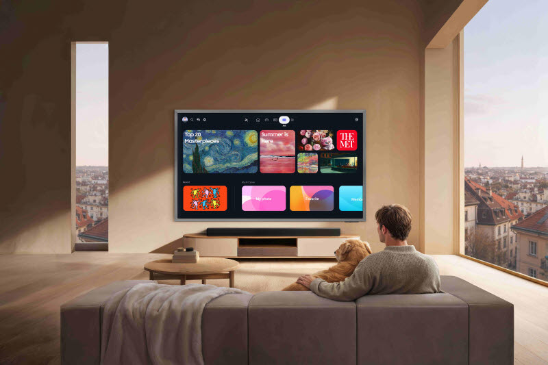 삼성전자 OLED TV 라이프스타일 이미지. (사진=삼성전자)