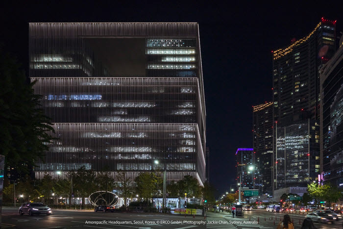 Amorepacific Headquarters, Seoul, Korea, ⓒ ERCO GmbH, Photography Jackie Chan, Sydney, Australia