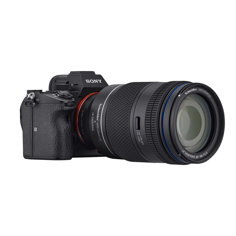 LK 삼양, 초경량 줌 시스템 완성 AF 60-180mm F2.8 FE 출시