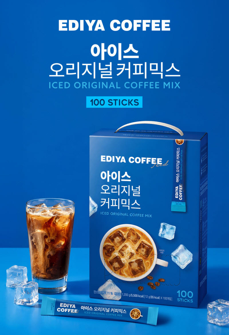 이디야커피, 찬물에 타는 아이스 커피믹스 출시