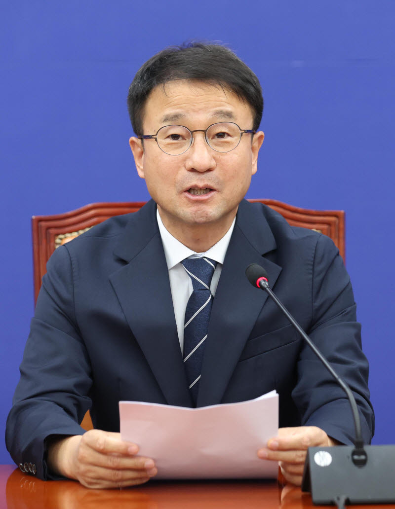 [포토]'모두발언하는 한병도 더불어민주당 원내대표'