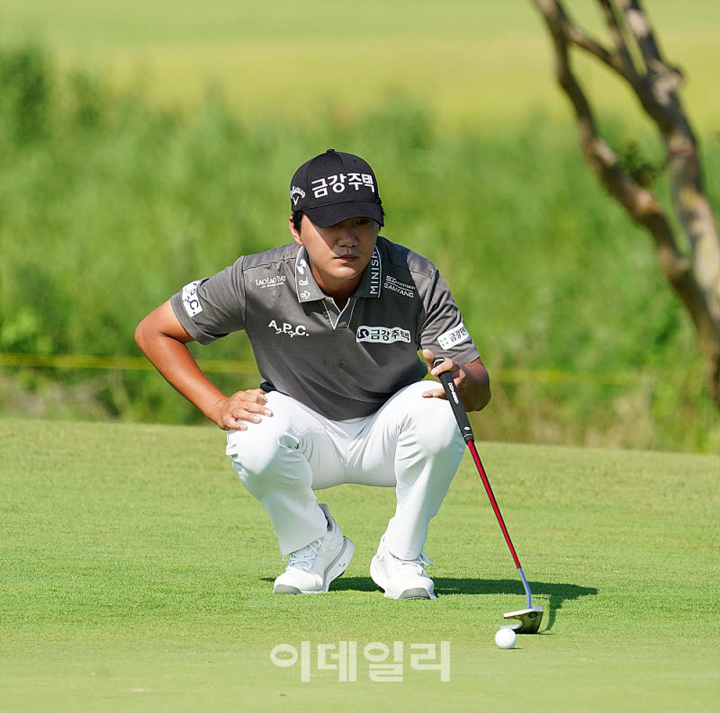 [포토] 옥태훈, 반드시 잡는다