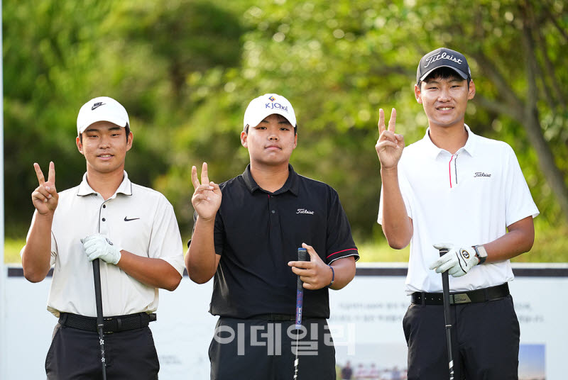 [포토]김태양-최영욱-강동훈,모두 함께 미소 브이