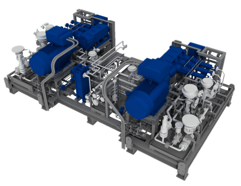 HD한국조선해양이 독자 개발한 LNG 연료공급용 고압펌프(High Pressure Pump).(사진=HD한국조선해양.)