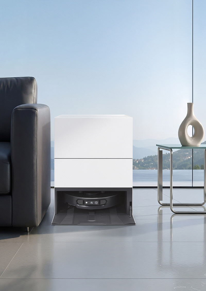 LG전자의 청소로봇 신제품 'LG 홈봇 AI 오브제컬렉션 로니(RONi)'. (사진=LG전자)