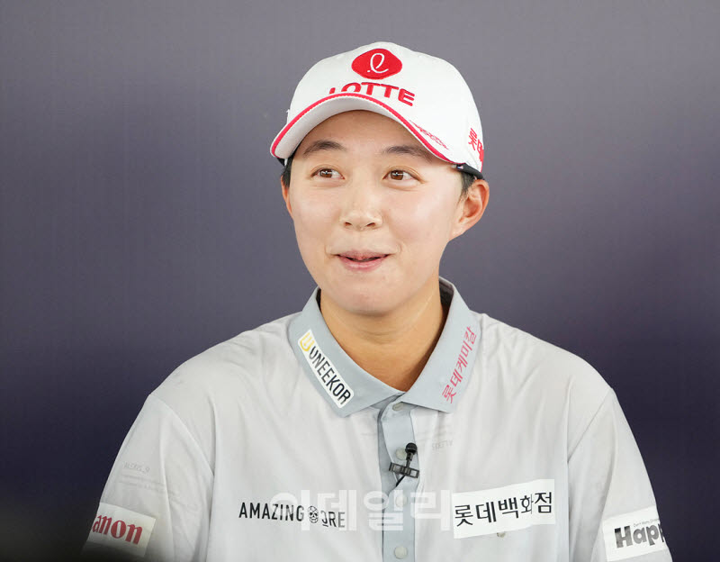[포토]김효주,14살 차이라구요