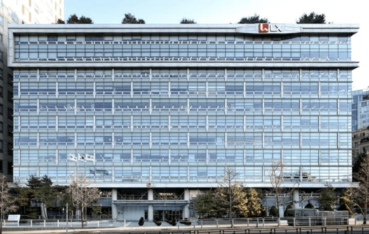 LX광화문빌딩 전경 (사진=LX하우시스)