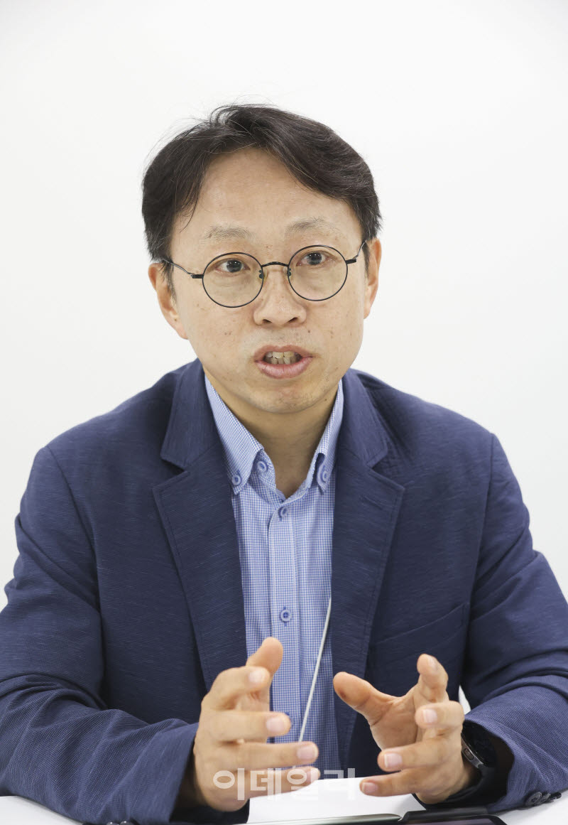 김완성 코스콤 디지털자산사업부 부서장. (사진=이데일리 이영훈 기자)