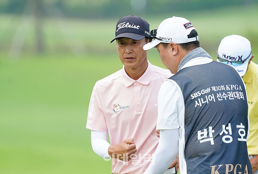 [포토] 박성호, 나이스 버디