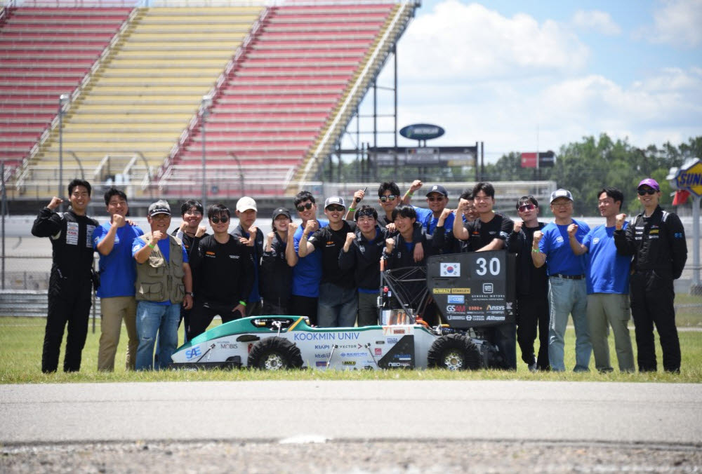 국민대 자작자동차 동아리 KOOKMIN RACING(KORA). (사진=국민대)