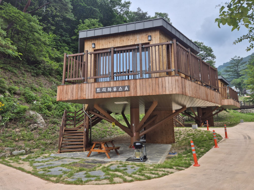 문수산자연휴양림.(사진=봉화군)
