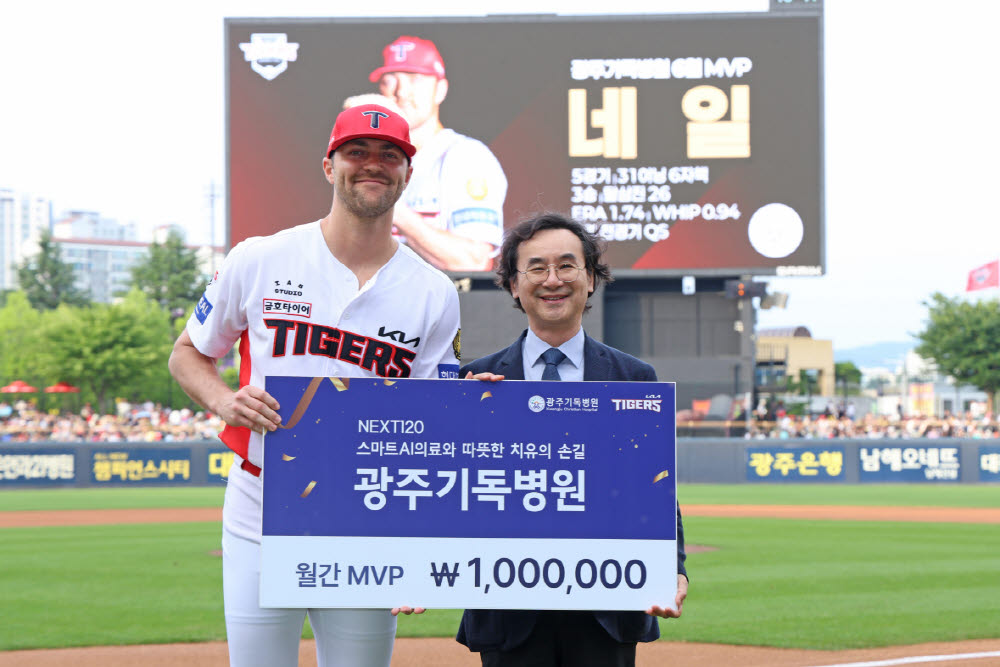 제임스 네일. 사진=KIA타이거즈