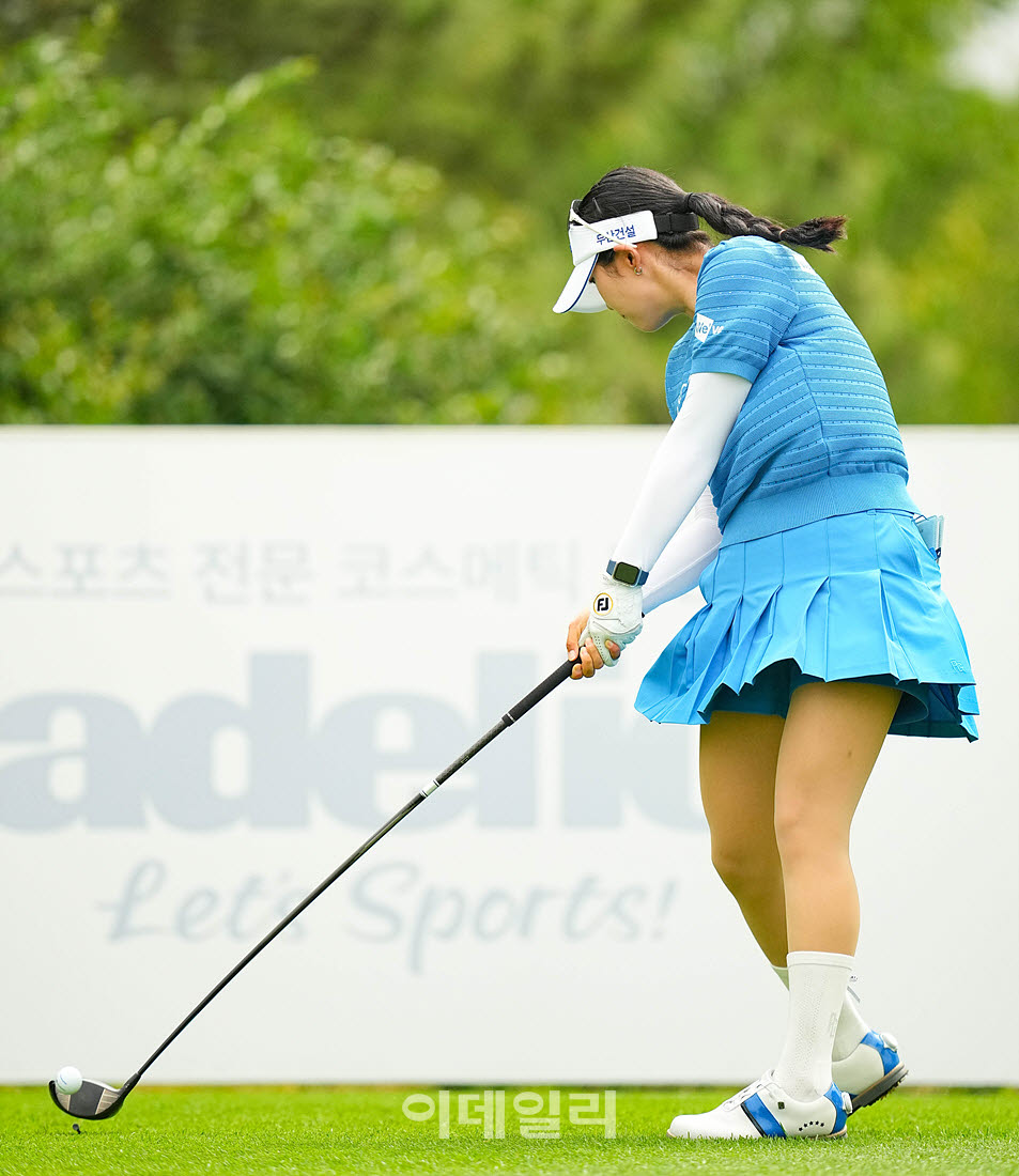 [포토]이세영,버디 향한 티샷 임팩트