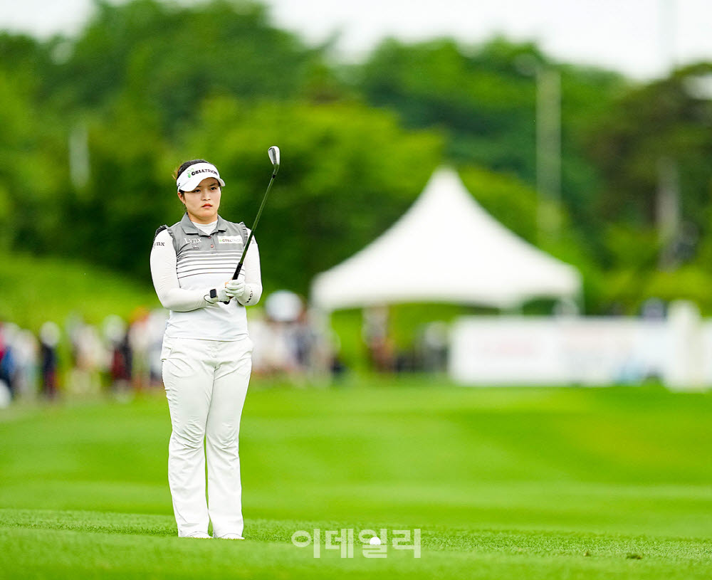 [포토]김서윤,그린 중앙을 정조준한다